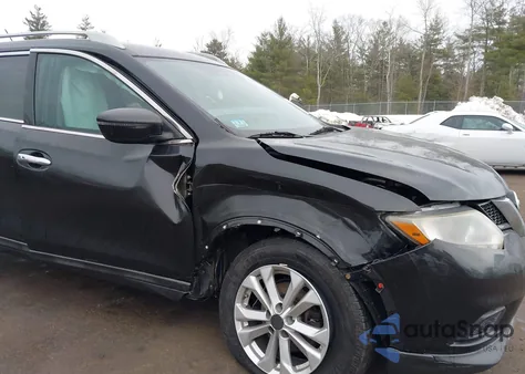 2016 Nissan Rogue Sv из США, поврежденный, VIN 5N1AT2MV9GC731690